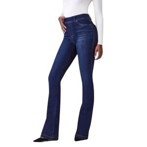 NEW Spanx Flare Jeans Midnight Shade XS Petite
